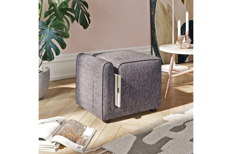 Puff Djarhint Grå - Grå - Möbler - Stolar & fåtöljer - Pall & puff - Sittpuff