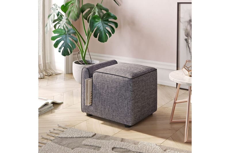 Puff Djarhint Grå - Grå - Möbler - Stolar & fåtöljer - Pall & puff - Sittpuff