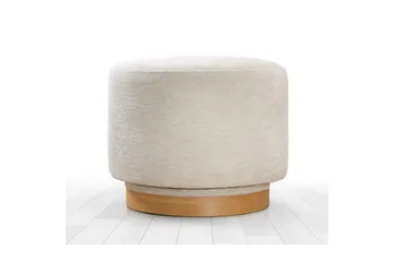 Puff Doroufield Grädde - Grädde - Möbler - Stolar & fåtöljer - Pall & puff - Sittpuff