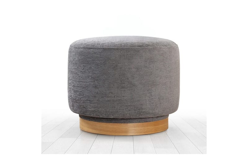 Puff Doroufield Grå - Grå - Möbler - Stolar & fåtöljer - Pall & puff - Sittpuff