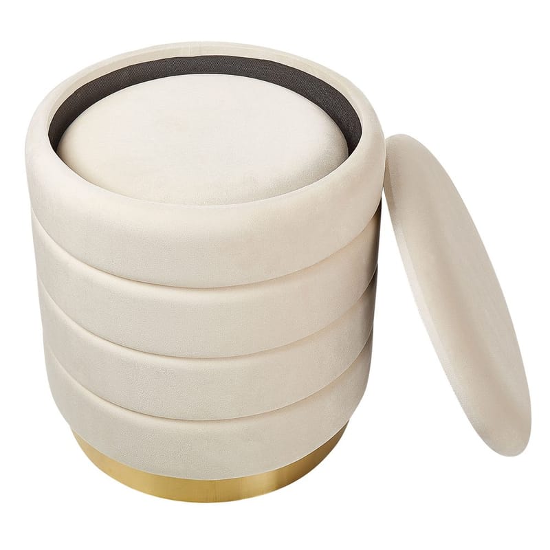 Puff Garland 2-pack - Möbler - Stolar & fåtöljer - Pall & puff - Sittpuff