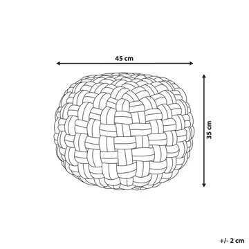 Puff Hopa - Svart - Möbler - Stolar & fåtöljer - Pall & puff - Sittpuff