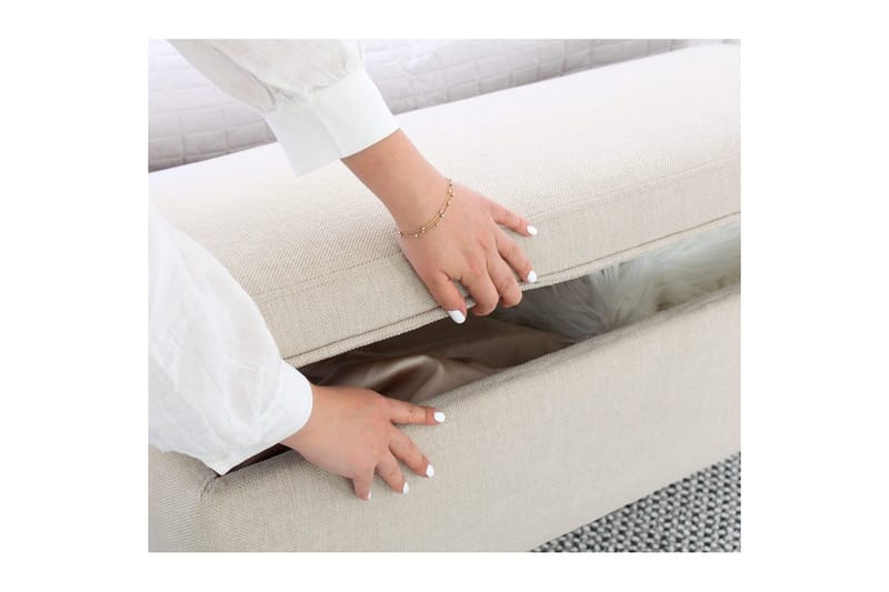 Puff Iralton Grädde - Grädde - Möbler - Stolar & fåtöljer - Pall & puff - Sittpuff