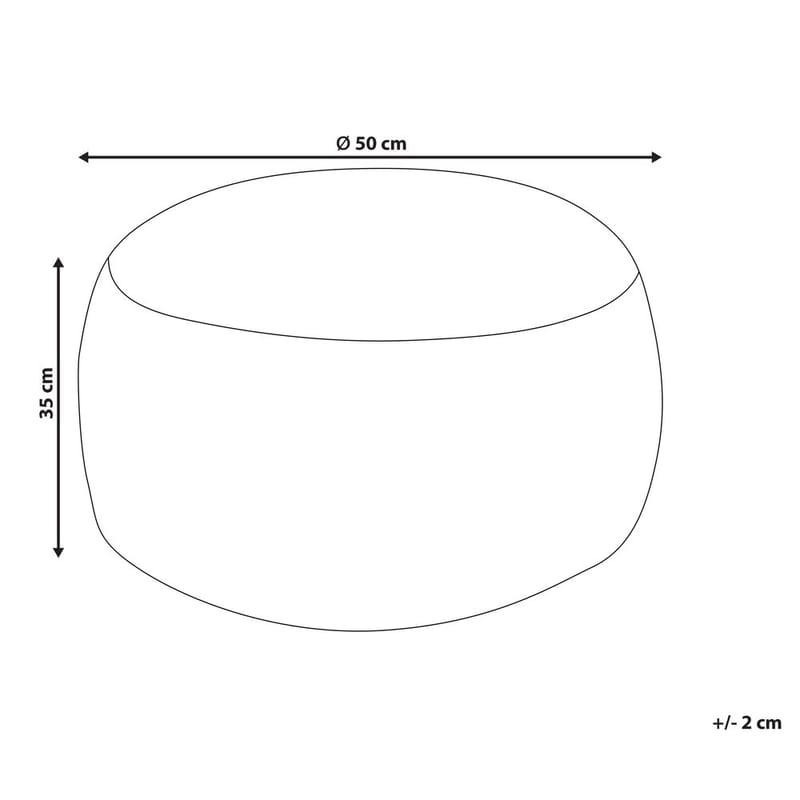 Puff Kandhkot - Grå - Möbler - Stolar & fåtöljer - Pall & puff - Sittpuff