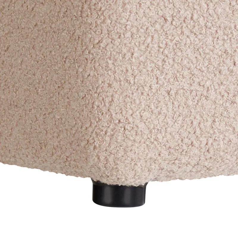 Puff Kansas - Beige - Möbler - Stolar & fåtöljer - Pall & puff - Sittpuff