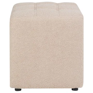 Puff Kansas - Beige - Möbler - Stolar & fåtöljer - Pall & puff - Sittpuff