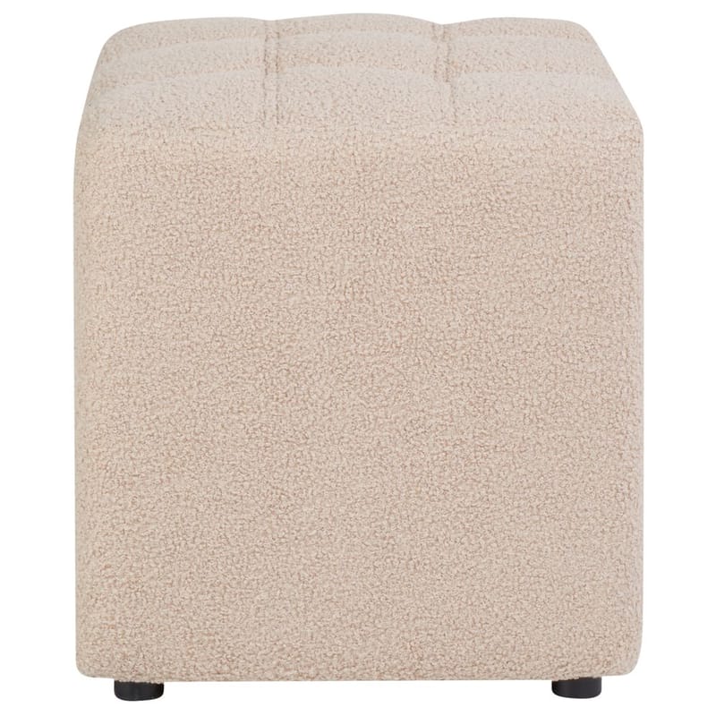 Puff Kansas - Beige - Möbler - Stolar & fåtöljer - Pall & puff - Sittpuff