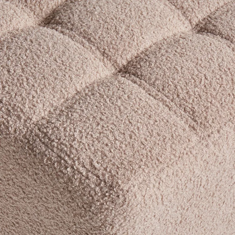 Puff Kansas - Beige - Möbler - Stolar & fåtöljer - Pall & puff - Sittpuff