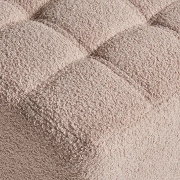 Puff Kansas - Beige - Möbler - Stolar & fåtöljer - Pall & puff - Sittpuff