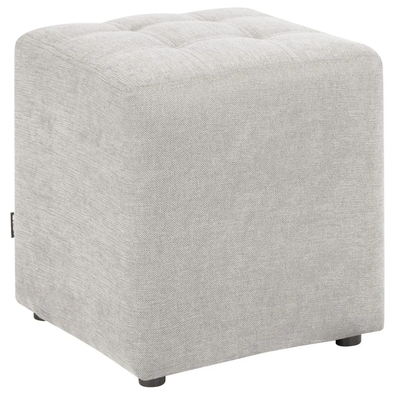 Puff Kansas - Grå - Möbler - Stolar & fåtöljer - Pall & puff - Sittpuff