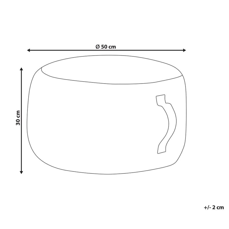 Puff Kawai - Grön, Vit - Möbler - Stolar & fåtöljer - Pall & puff - Sittpuff