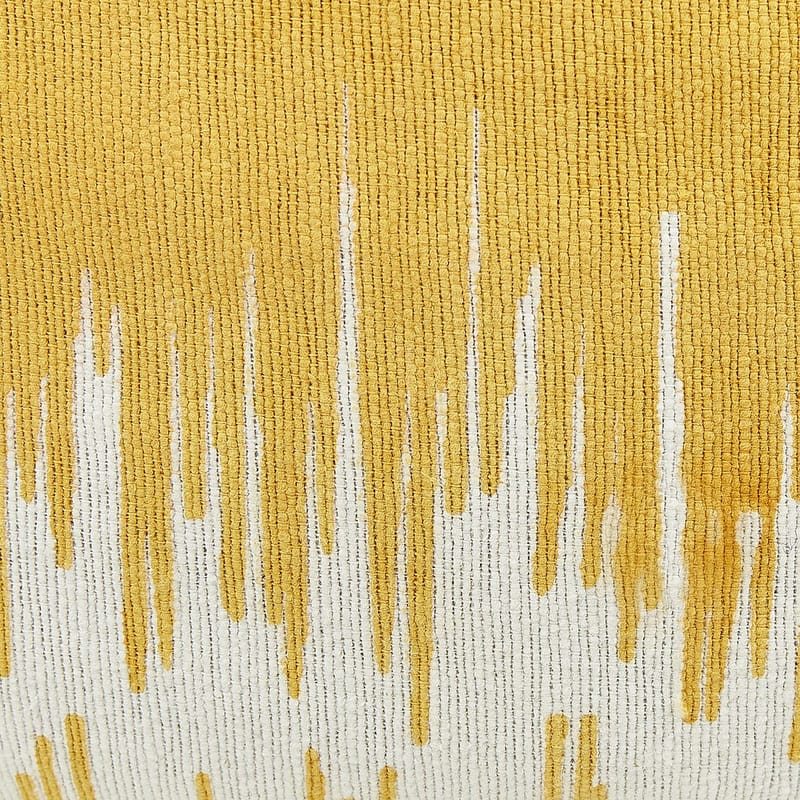 Puff Kawai - Gul, Vit - Möbler - Stolar & fåtöljer - Pall & puff - Sittpuff