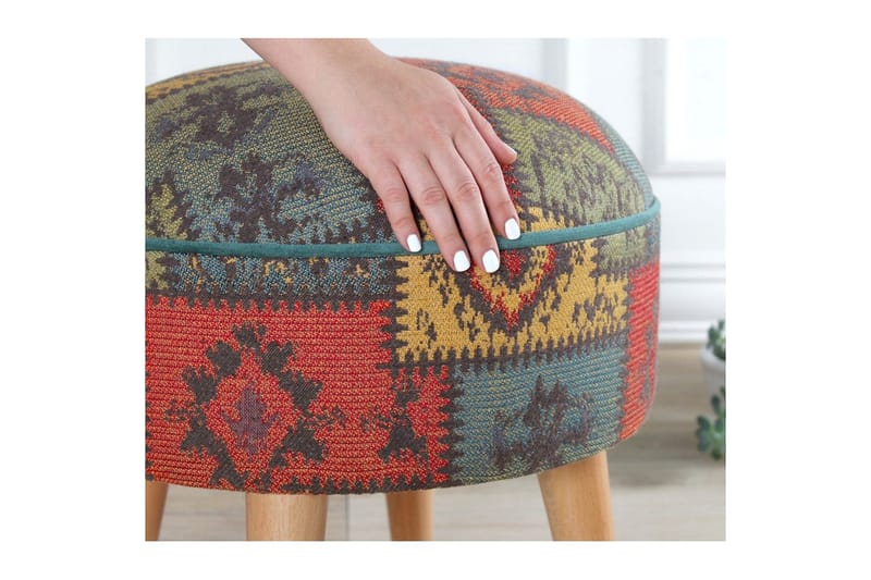 Puff Keliorbury Grön - Grön - Möbler - Stolar & fåtöljer - Pall & puff - Sittpuff