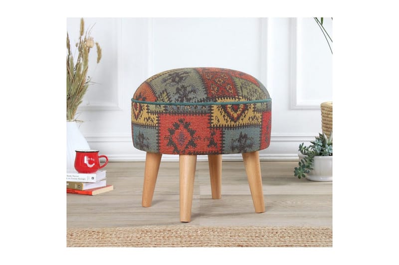 Puff Keliorbury Grön - Grön - Möbler - Stolar & fåtöljer - Pall & puff - Sittpuff