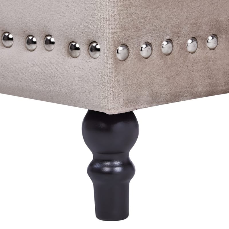 Puff Loretto - Beige - Möbler - Stolar & fåtöljer - Pall & puff - Sittpuff