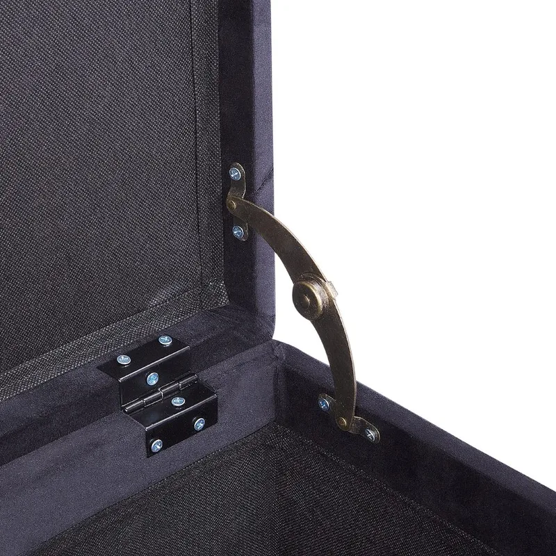 Puff Loretto - Svart - Möbler - Stolar & fåtöljer - Pall & puff - Sittpuff