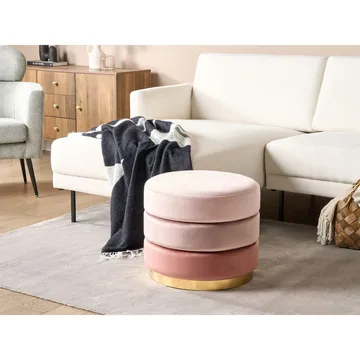 Puff Louin - Rosa - Möbler - Stolar & fåtöljer - Pall & puff - Sittpuff