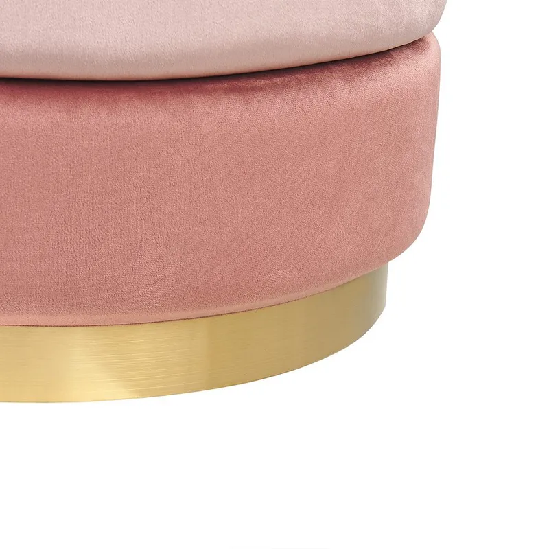 Puff Louin - Rosa - Möbler - Stolar & fåtöljer - Pall & puff - Sittpuff