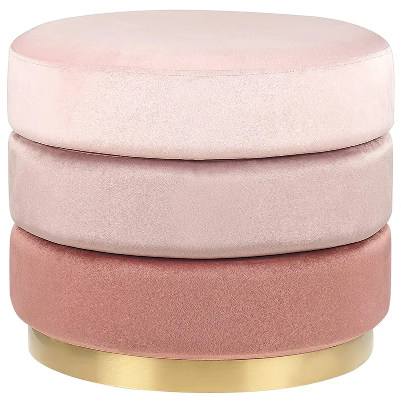 Puff Louin - Rosa - Möbler - Stolar & fåtöljer - Pall & puff - Sittpuff