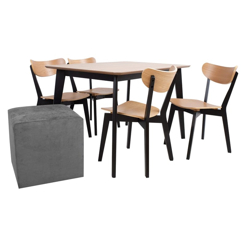 Puff Lyn - Grå - Möbler - Stolar & fåtöljer - Pall & puff - Sittpuff