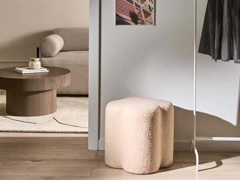 Puff Mancos - Beige - Möbler - Stolar & fåtöljer - Pall & puff - Sittpuff