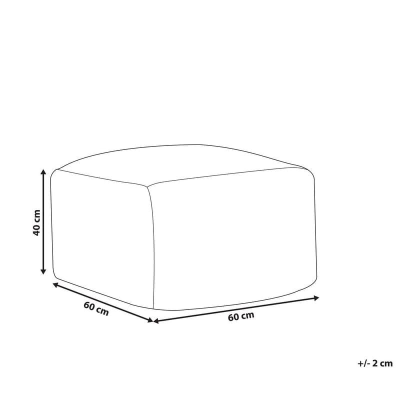 Puff Manisa - Möbler - Stolar & fåtöljer - Pall & puff - Sittpuff