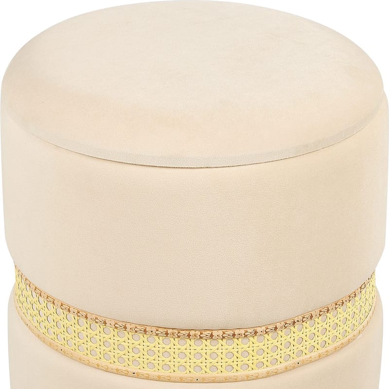 Puff Medford 2-pack - Beige - Möbler - Stolar & fåtöljer - Pall & puff - Sittpuff