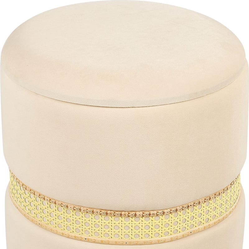 Puff Medford 2-pack - Beige - Möbler - Stolar & fåtöljer - Pall & puff - Sittpuff