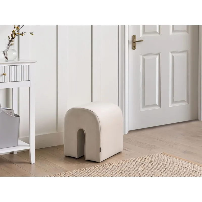 Puff Modoc - Beige - Möbler - Stolar & fåtöljer - Pall & puff - Sittpuff