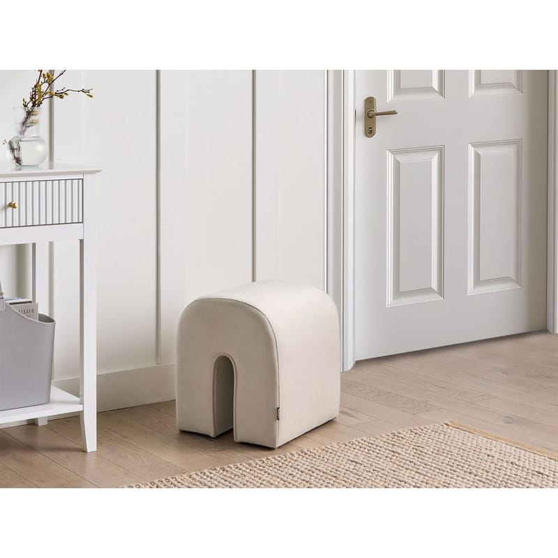 Puff Modoc - Beige - Möbler - Stolar & fåtöljer - Pall & puff - Sittpuff