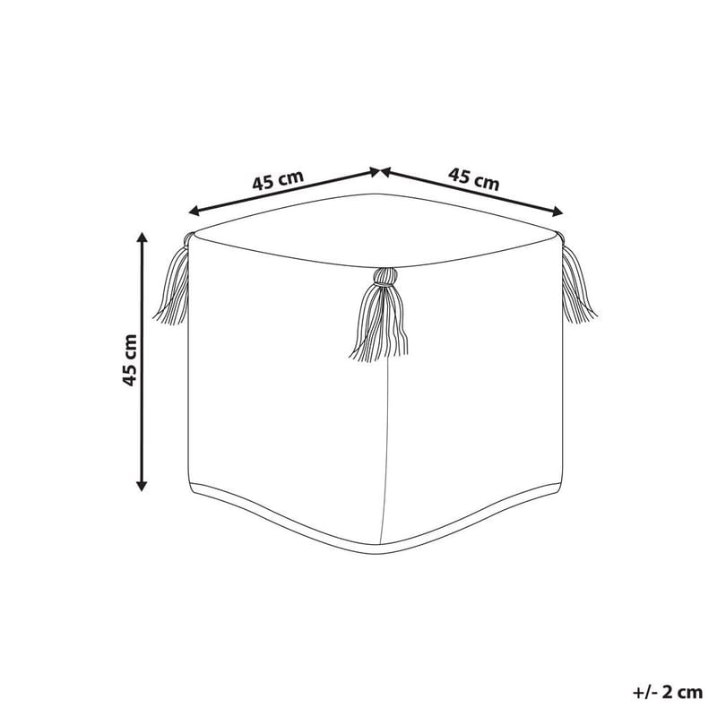 Puff Moneasa - Möbler - Stolar & fåtöljer - Pall & puff - Sittpuff