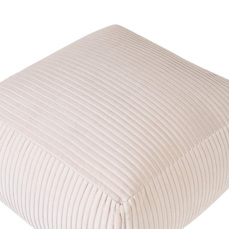 Puff Mukki - Beige - Möbler - Stolar & fåtöljer - Pall & puff - Sittpuff