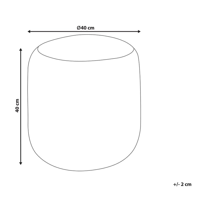 Puff Resafa - Möbler - Stolar & fåtöljer - Pall & puff - Sittpuff