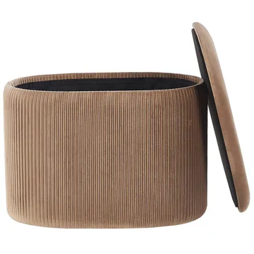 Puff Richland - Beige - Möbler - Stolar & fåtöljer - Pall & puff - Sittpuff