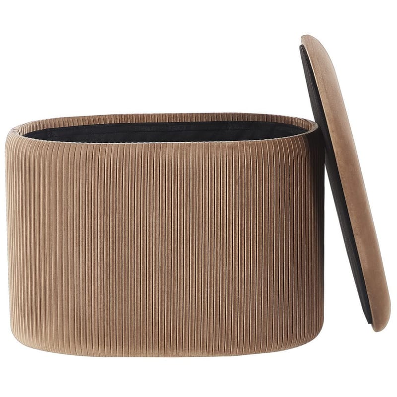 Puff Richland - Beige - Möbler - Stolar & fåtöljer - Pall & puff - Sittpuff