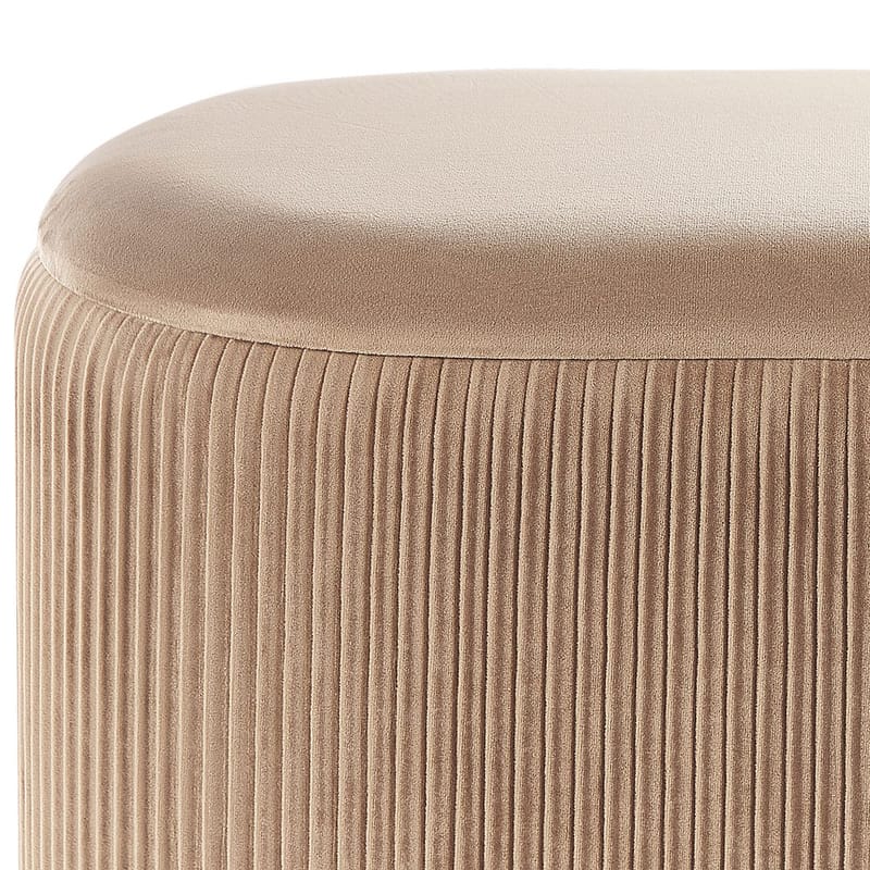 Puff Richland - Beige - Möbler - Stolar & fåtöljer - Pall & puff - Sittpuff