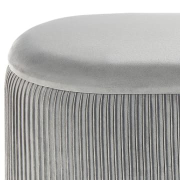 Puff Richland - Grå - Möbler - Stolar & fåtöljer - Pall & puff - Sittpuff