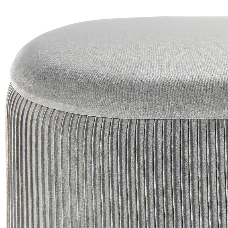 Puff Richland - Grå - Möbler - Stolar & fåtöljer - Pall & puff - Sittpuff