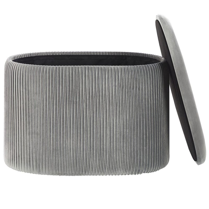 Puff Richland - Grå - Möbler - Stolar & fåtöljer - Pall & puff - Sittpuff