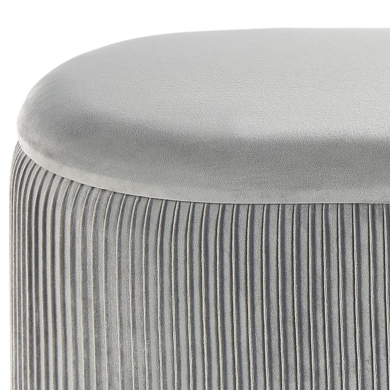 Puff Richland - Grå - Möbler - Stolar & fåtöljer - Pall & puff - Sittpuff