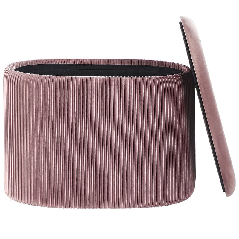 Puff Richland - Rosa - Möbler - Stolar & fåtöljer - Pall & puff - Sittpuff