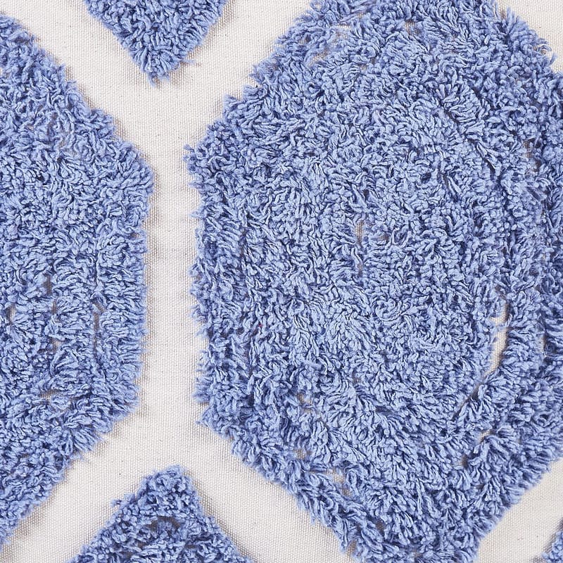 Puff Rojhan - Beige, blå - Möbler - Stolar & fåtöljer - Pall & puff - Sittpuff