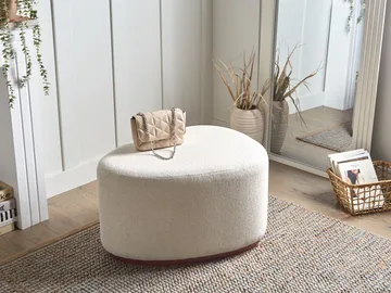 Puff Saco - Ljusbeige - Möbler - Stolar & fåtöljer - Pall & puff - Sittpuff