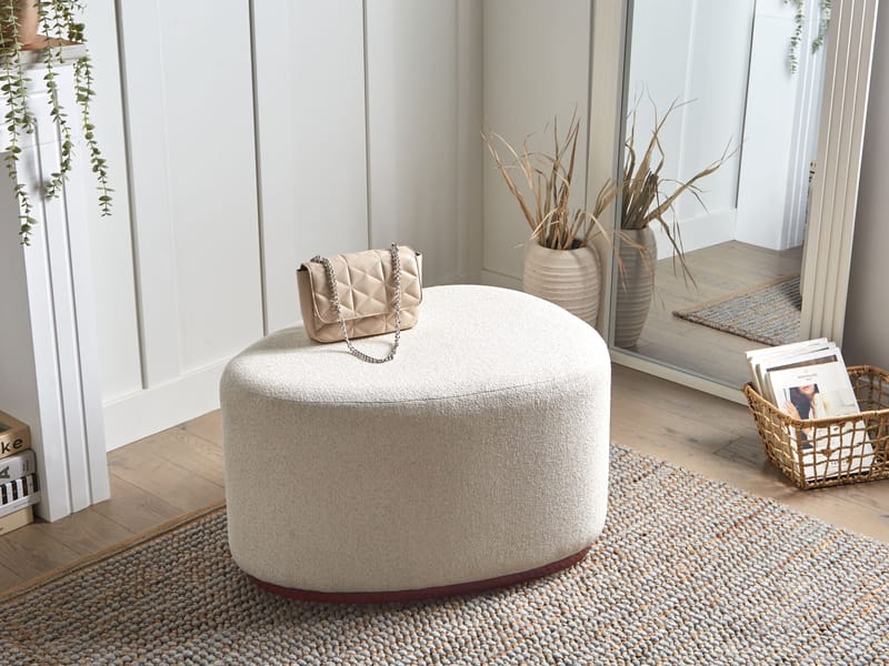 Puff Saco - Ljusbeige - Möbler - Stolar & fåtöljer - Pall & puff - Sittpuff