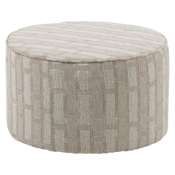 Puff Sarli 60 cm Rund - Natur/Beige - Möbler - Stolar & fåtöljer - Pall & puff - Sittpuff