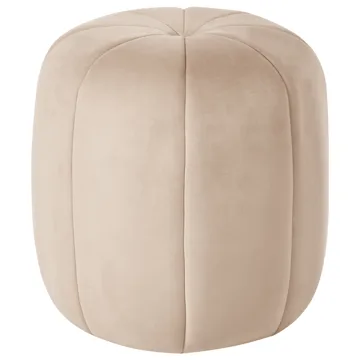 Puff Selby - Beige - Möbler - Stolar & fåtöljer - Pall & puff - Sittpuff