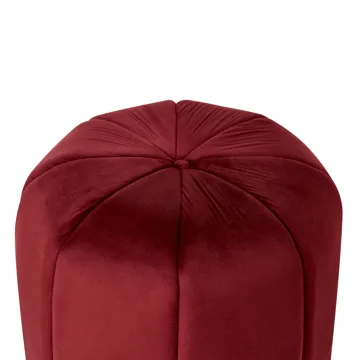 Puff Selby - Mörkröd - Möbler - Stolar & fåtöljer - Pall & puff - Sittpuff