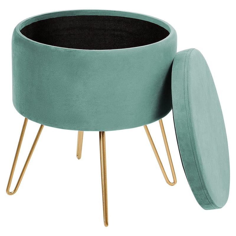 Puff Silas - Grön - Möbler - Stolar & fåtöljer - Pall & puff - Sittpuff