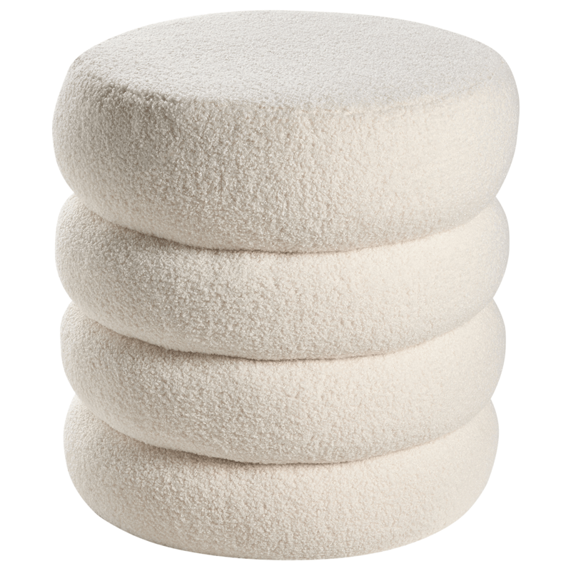 Puff Sumpter - Off-White - Möbler - Stolar & fåtöljer - Pall & puff - Sittpuff