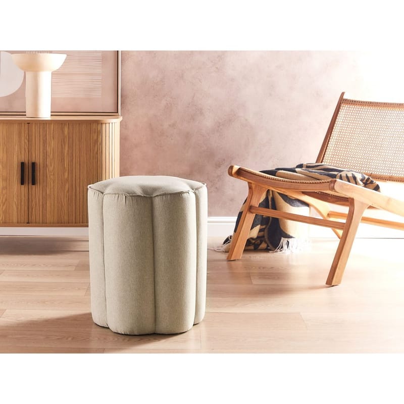 Puff Tappen - Beige - Möbler - Stolar & fåtöljer - Pall & puff - Sittpuff